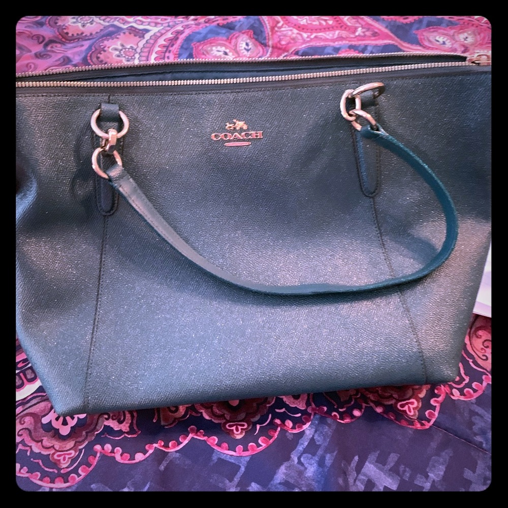 Authentic coach tote